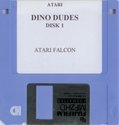 Evolution Dino Dudes Atari disk scan